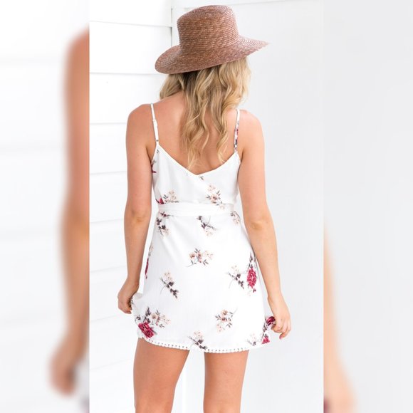 Summer Boho Spaghetti Suspender Dress - Picture 2 of 8